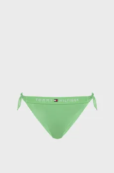 Женские салатовые трусики от купальника SIDE TIE CHEEKY BIKINI Салатовый XS Tommy Hilfiger UW0UW04497