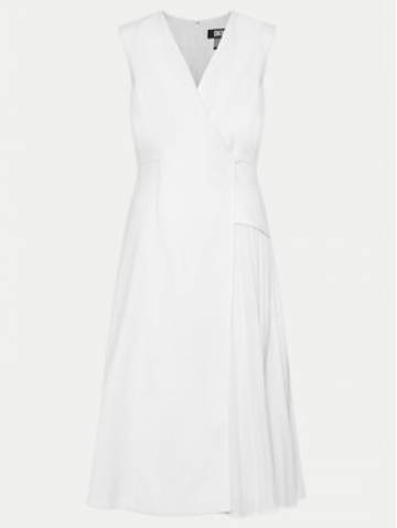 DKNY Коктейльна сукня DD4A1519 Écru Regular Fit DKNY Коктейльна сукня DD4A1519 Écru Regular Fit