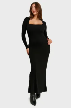 Женское черное платье Черный S Tally Weijl SDRVIGAELLE