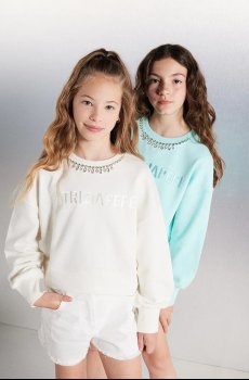 Детские джинсовые шорты Patrizia Pepe CA52