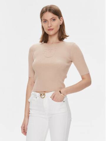 Pinko Светр Tritone Maglia . 102017 A1KW Бежевий Slim Fit Pinko Светр Tritone Maglia . 102017 A1KW Бежевий Slim Fit