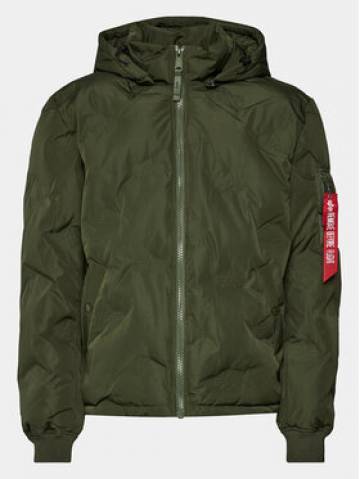 Alpha Industries Пуховик Logo 108107 Зелений Regular Fit Alpha Industries Пуховик Logo 108107 Зелений Regular Fit