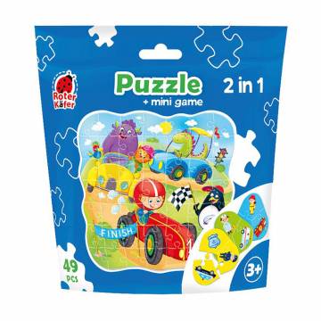 Пазлы-игра 2 в 1 Vladi Toys Машины, в дой-паке, 29*29 см, от 3 лет, 49 деталей (RK1140-03) Пазлы-игра 2 в 1 Vladi Toys Машины, в дой-паке, 29*29 см, от 3 лет, 49 деталей (RK1140-03)