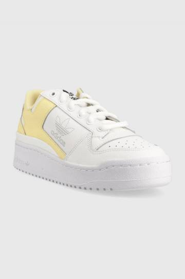 Кожаные кроссовки adidas Originals Forum Bold цвет белый Кожаные кроссовки adidas Originals Forum Bold цвет белый