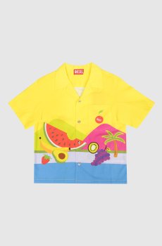 Детская рубашка в принт