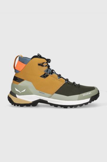 Ботинки Salewa Puez Mid Powertex мужские цвет коричневый 00-0000061438 Ботинки Salewa Puez Mid Powertex мужские цвет коричневый 00-0000061438