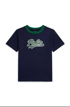 Детская хлопковая футболка Polo Ralph Lauren