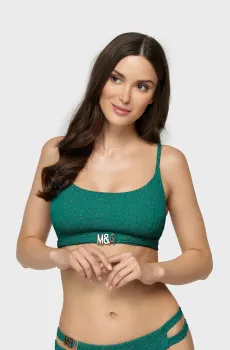 Женский зеленый лиф от купальника Зеленый 38 MARC&ANDRE L2311-Y-234