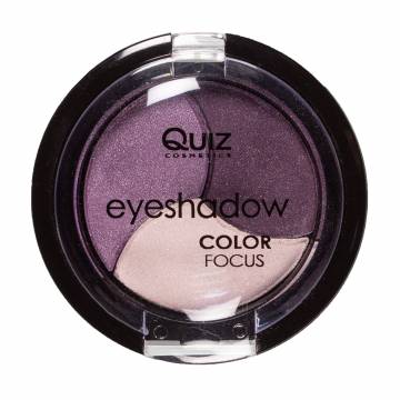 Тени для век Quiz Cosmetics Color Focus Eyeshadow 3-цветные, тон 310, 4 г Тени для век Quiz Cosmetics Color Focus Eyeshadow 3-цветные, тон 310, 4 г