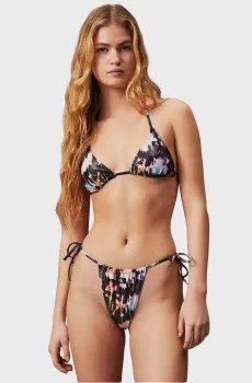 Женский лиф от купальника TRIANGLE-PRINT-RP Разноцветный XS Calvin Klein KW0KW02501