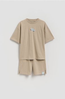 Reserved - Бавовняний комплект - бежевий - 961HR-80X