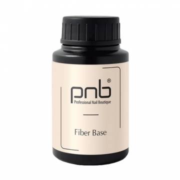 База с нейлоновыми волокнами для гель-лака PNB UV/LED Fiber Base White Milk, 30 мл База с нейлоновыми волокнами для гель-лака PNB UV/LED Fiber Base White Milk, 30 мл