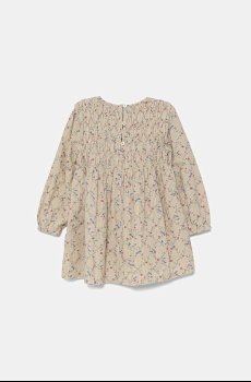 Хлопковое детское платье United Colors of Benetton