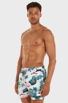 Мужские плавательные шорты с узором SF MEDIUM DRAWSTRING Разноцветный S Tommy Hilfiger UM0UM03150