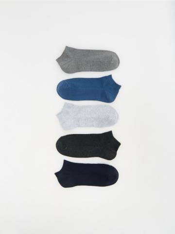 Reserved - Шкарпетки, 5 пар - steel blue - 855CS-95X Reserved - Шкарпетки, 5 пар - steel blue - 855CS-95X
