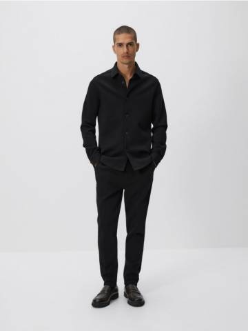 Reserved - Рубашка slim fit - чорний - 7955H-99X Reserved - Рубашка slim fit - чорний - 7955H-99X