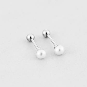 Серебряные серьги Minimal 520808б Серебряные серьги Minimal 520808б