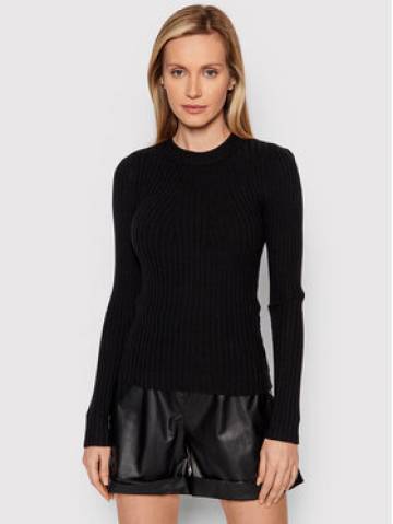 Pieces Светр Crista 17115047 Чорний Slim Fit Pieces Светр Crista 17115047 Чорний Slim Fit