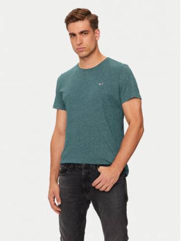 Tommy Jeans Футболка Jaspe DM0DM09586 Зелений Slim Fit Tommy Jeans Футболка Jaspe DM0DM09586 Зелений Slim Fit