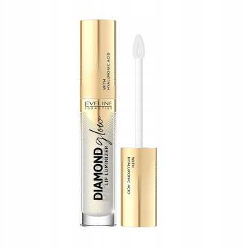 Блеск для губ Eveline Cosmetics Diamond Glow Lip Luminizer с гиалуроновой кислотой, 07 Golden Dust, 4.5 мл Блеск для губ Eveline Cosmetics Diamond Glow Lip Luminizer с гиалуроновой кислотой, 07 Golden Dust, 4.5 мл