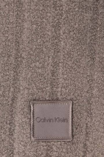 Шарф с примесью шерсти Calvin Klein цвет серый однотонный K60K612608 Шарф с примесью шерсти Calvin Klein цвет серый однотонный K60K612608