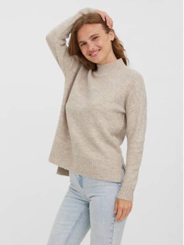 Vero Moda Светр 10269229 Бежевий Regular Fit Vero Moda Светр 10269229 Бежевий Regular Fit