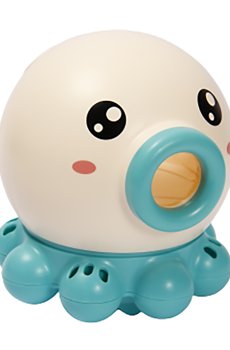 Развивающая игрушка для купания Lindo Осьминог, от 3 лет, голубая (P 272)