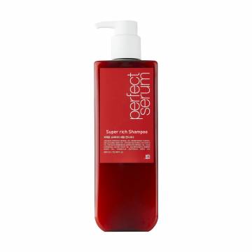 Насыщенный шампунь Mise En Scene Perfect Super Rich Serum Shampoo для интенсивного восстановления волос, 680 мл Насыщенный шампунь Mise En Scene Perfect Super Rich Serum Shampoo для интенсивного восстановления волос, 680 мл