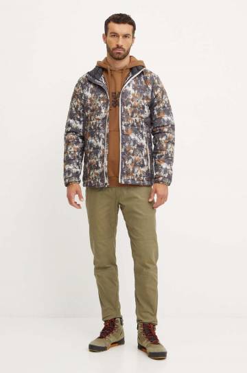 Куртка outdoor Columbia Powder Lite II цвет серый 2098394 Куртка outdoor Columbia Powder Lite II цвет серый 2098394