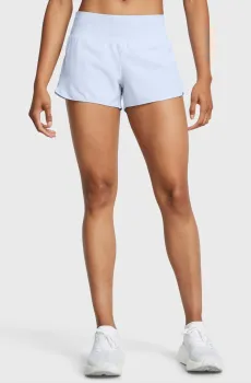 Женские голубые шорты UA Launch Pro 3 Shorts Голубой L Under Armour 1386331-464