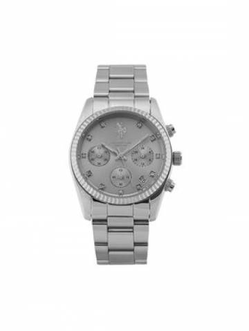 U.S. Polo Assn. Годинник Amelie USP8319ST Срібний U.S. Polo Assn. Годинник Amelie USP8319ST Срібний