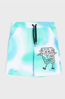Бавовняні спортивні шорти SpongeBob - різнобарвний