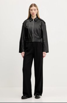 Кожаная куртка HUGO