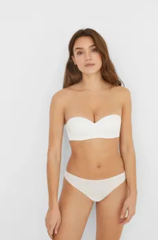 Женские белые трусики Белый S womensecret 4302071