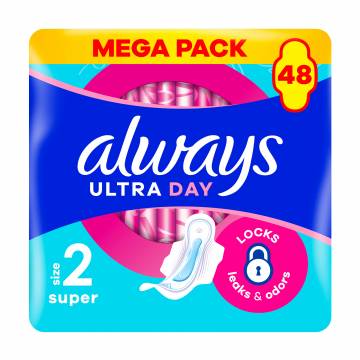Гигиенические прокладки Always Ultra Day Super, размер 2, 48 шт