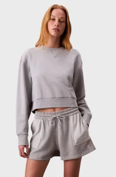 Женский серый свитшот FRENCH TERRY Серый XS Calvin Klein Jeans LV047C911G