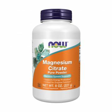 Цитрат магния NOW Foods Magnesium Citrate Pure Powder в порошке, 227 г Цитрат магния NOW Foods Magnesium Citrate Pure Powder в порошке, 227 г