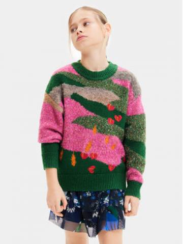 Desigual Светр 23WGJF05 Кольоровий Regular Fit Desigual Светр 23WGJF05 Кольоровий Regular Fit