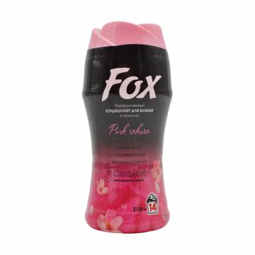 Парфюмированный кондиционер для стирки Fox Pink Sakura в гранулах, 14 стирок, 210 г Парфюмированный кондиционер для стирки Fox Pink Sakura в гранулах, 14 стирок, 210 г