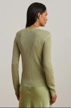 Кардиган с примесью льна Lauren Ralph Lauren