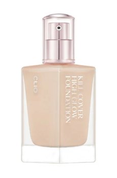 Тональна основа для лица Clio Kill Cover High Glow Foundation, SPF 50+, PA+++, 2 Lingerie, 38 г