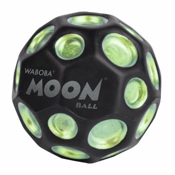 Мяч-стрибун Waboba Moon ball Nether чорний з зеленим (322C99_A/3) Мяч-стрибун Waboba Moon ball Nether чорний з зеленим (322C99_A/3)