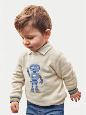 Mayoral Светр 2310 Écru Regular Fit Mayoral Светр 2310 Écru Regular Fit