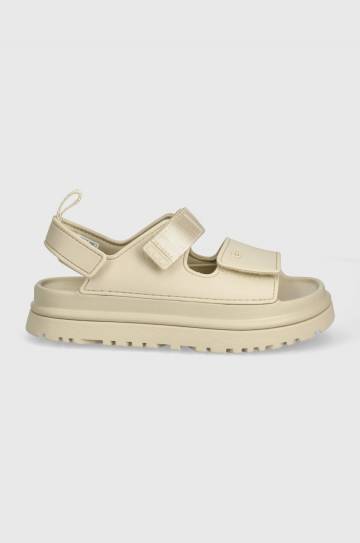 Детские сандалии UGG GOLDENGLOW цвет бежевый Детские сандалии UGG GOLDENGLOW цвет бежевый