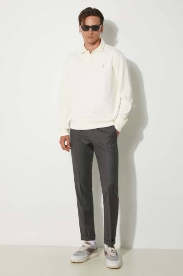 Шерстяные брюки Paul Smith цвет серый фасон chinos M1R-150M-G00109 Шерстяные брюки Paul Smith цвет серый фасон chinos M1R-150M-G00109