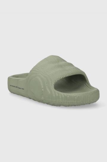 adidas Originals Adilette 22 шлепанцы цвет зелёный IG8264 adidas Originals Adilette 22 шлепанцы цвет зелёный IG8264