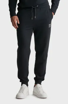 Мужские черные спортивные брюки SCRIPT Черный M Gant 2043024