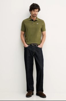 Хлопковое поло Barbour Tartan Pique Polo
