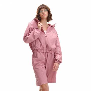 Cropp - Куртка з капюшоном - пильно-рожевий Cropp - Куртка з капюшоном - пильно-рожевий