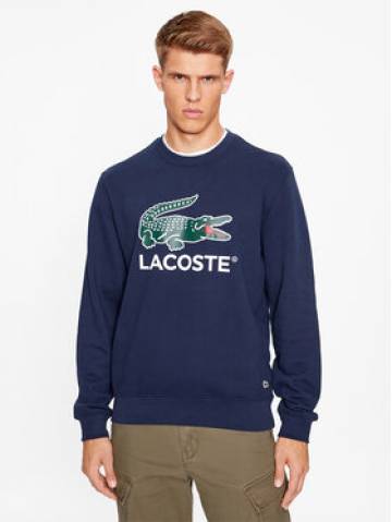 Lacoste Світшот SH1281 Cиній Regular Fit Lacoste Світшот SH1281 Cиній Regular Fit